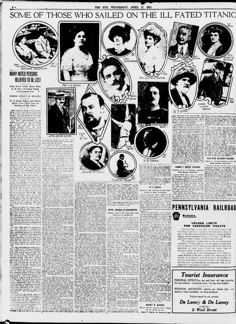 The Sun du 17/04/1912